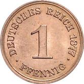 Obverse 1 Pfennig 1877 A