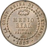 Reverse 1/2 Real 1853