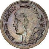 Obverse 10 Céntimos 1937 Pattern
