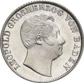 Obverse 1/2 Gulden 1849