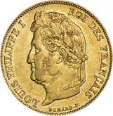 Obverse 20 Francs 1839 W