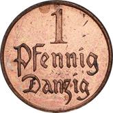 Reverse 1 Pfennig 1923