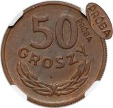 Reverse 50 Groszy 1949 Pattern