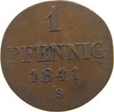 Reverse Pfennig 1841 S