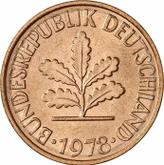 Reverse 2 Pfennig 1978 D