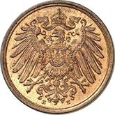 Reverse 1 Pfennig 1900 E