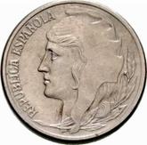Obverse 5 Céntimos 1937