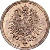 Reverse 1 Pfennig 1885 A