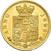 Reverse Half Sovereign 1825 BP
