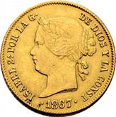 Obverse 4 Peso 1867