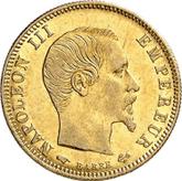 Obverse 5 Francs 1855 A