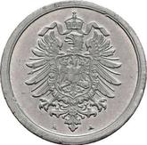 Reverse 1 Pfennig 1918 A