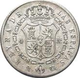 Reverse 4 Reales 1839 M CL