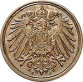 Reverse 1 Pfennig 1902 J