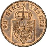 Obverse 4 Pfennig 1853 A