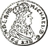 Obverse Ducat 1672 CS Elbing