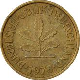Reverse 5 Pfennig 1978 D