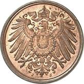 Reverse 1 Pfennig 1901 J