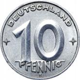 Obverse 10 Pfennig 1952 E