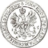 Reverse 1 Zloty (30 Groszy) 1665 AT Pattern