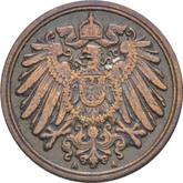Reverse 1 Pfennig 1898 A