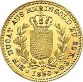 Reverse Ducat 1850