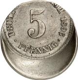 Obverse 5 Pfennig 1890-1915