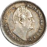Obverse Three-Halfpence 1834