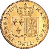 Reverse Louis d'Or 1786 I
