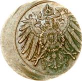 Reverse 2 Pfennig 1904-1916