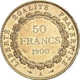 Reverse 50 Francs 1900 A