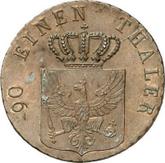 Obverse 4 Pfennig 1833 D
