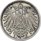 Reverse 5 Pfennig 1898 D