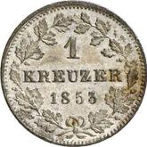 Reverse Kreuzer 1853