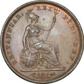 Reverse Penny 1825