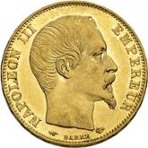 Obverse 20 Francs 1858 A