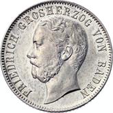 Obverse 1/2 Gulden 1867