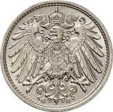 Reverse 10 Pfennig 1910 G