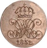 Obverse Pfennig 1831 C