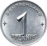 Obverse 1 Pfennig 1952 E