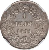 Obverse Gulden 1838-1856