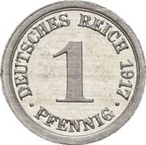 Obverse 1 Pfennig 1917 A