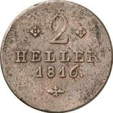 Reverse 2 Heller 1816
