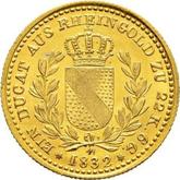 Reverse Ducat 1832 D