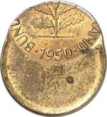 Reverse 5 Pfennig 1950-2001