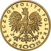 Obverse 100 Zlotych 1999 MW Wladyslaw IV