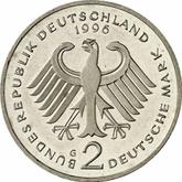 Reverse 2 Mark 1996 G Willy Brandt