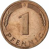 Obverse 1 Pfennig 1994 G