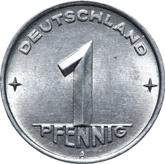 Obverse 1 Pfennig 1952 A