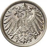 Reverse 10 Pfennig 1898 D